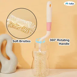 funblast Baby Bottle Cleaner Brush Set – 3-Pieces image 4