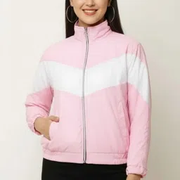 bfh Women Striped Casual Jacket-picture-10