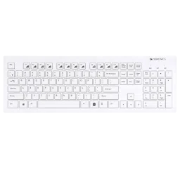 ZEBRONICS ZEB-DLK01 Wired Keyboard with Number Pad (UV Coated Keys, White)-picture-10