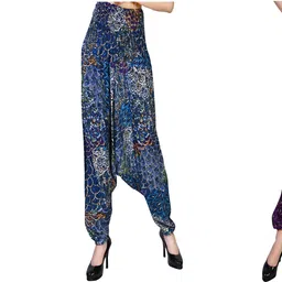 narnari Printed Rayon Women Harem Pants-picture-31