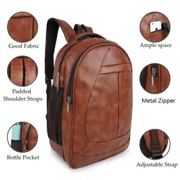 parsley Large 32 L Laptop Backpack Classic Latest New Design Office College Laptop School Unisex Backpack image 5