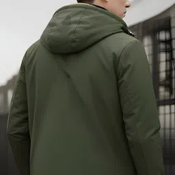 futse peno Men Solid Casual Jacket image 4