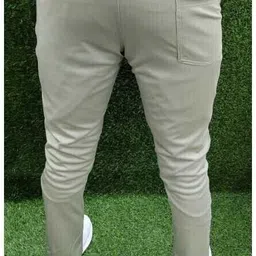 vasan Men Solid Beige Track Pants image 2