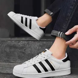 Z Blue Superstar Premium Gym,Sports,Training,Stylish With Extra Comfort Running Sneakers For Men image 4