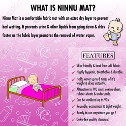 glassiano Double Size Mattress Topper Blend Waterproof Mattress Cover image 3