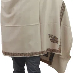 Vrinde Pashmina Embroidered Men Shawl image 2
