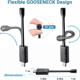 Eye4spy WiFi Mini Flexible Neck HD Security Camera USB Interface Security Camera image 5