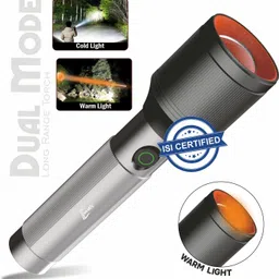 mhax High-Power Multifunction Torch – Cold/Warm Light, Blinking & Long-Distance 100W 6 hrs Torch Emergency Light-picture-24