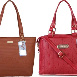 msk collection Women Tan, Maroon Messenger Bag-picture-40