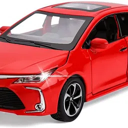 ukaxa Corolla Toy Car for Kids Diecast Metal Model Car Openable Door Sound and Light-picture-38
