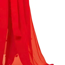 Chiffon Solid Red Women Dupatta-image-31