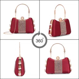 d'vine luxe Party Pink Clutch image 5