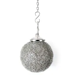 craftter Wired Silver Metal Pendant Hanging Light image 2