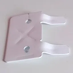 pmw Heater Wall Hanging Bracket - Geyser Clamp -White Colour - 2 Hole - Pack of 1 Hose Brackets & Clamps image 3