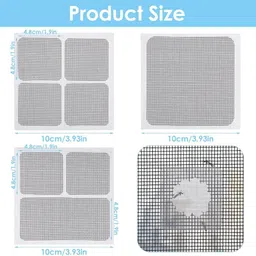 devam collection Window and Door Screen Repair Kit (10 Pc) Insect Net image 3