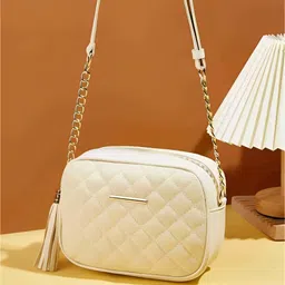 cleto Women White Shoulder Bag image 3