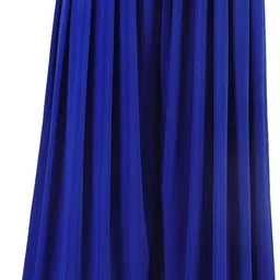 fashion bazaar Women Flared Blue Lycra Blend Trousers image 1