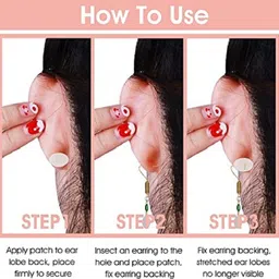 ablue clipper Reusable Ear Lobe Support image 2