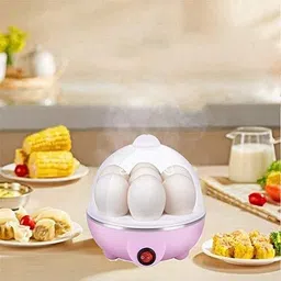 pratyang Egg Cooker, Egg Boiler, Egg Poacher Electric, Egg Steamer (Multicolor) 385 Egg Boiler 7 Egg Single layer 385 Egg Cooker image 2