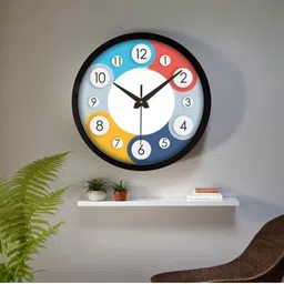 litisha enterprises Analog 25 cm X 25 cm Wall Clock image 4