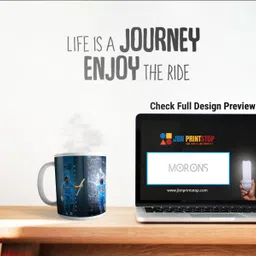 morons Rohit Sharma IPL - MI Collection - d2 Ceramic Coffee Mug image 3