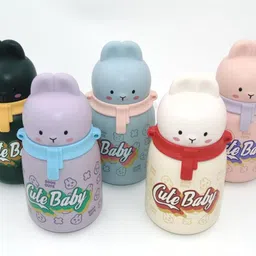 arizuul Adorable Baby Bunny Stainless Steel Bottle for Kids’ Daily Hydration Fun 350 ml Water Bottle-picture-39