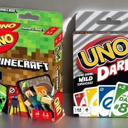 gift collection UNO Minecraft & UNO Dare Cards Game for kids and family With Special Rule Card-picture-18