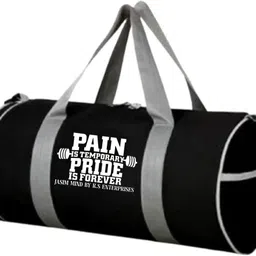 k.s enterprises 20 L Gym Duffel Bag - premium quality sports bag with separate shoe compartment water resistant - Grey-picture-27