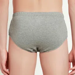 jockey Pack of 3 8035 Super Combed Cotton Solid Men Brief image 3