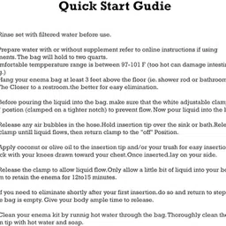 saifox Medical Grade Douche Can Enema Kit 1500ml – Reusable Enema Set for Hygiene Urine Bag image 5