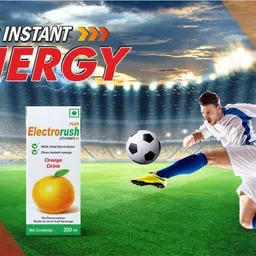 electrorush Orange Drink with vital Electrolytes gives instant energy Energy Drink image 4