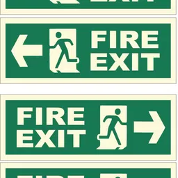 vxv creations fire exit Emergency Sign-picture-23