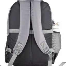 wellset Medium 25 L Backpack Swastik 4202 25L Polyester Laptop Backpack for Office Travel (Black) image 2