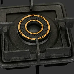 FABER Prince Plus 4 Burner Manual Hob (Brass Burner, Black) image 4