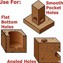 shmart 35MM HINGES BORING BIT FOR WOOD WORKING WOOD CUTTER 2PCS COMBO image 3