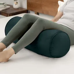 wakefit Polyester Fibre Bolster Pack of 2 Solid image 4