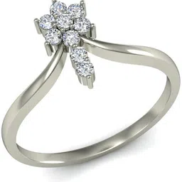avsar AVR506WA 18kt Diamond White Gold ring image 5
