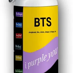printingzone Bts sipper Bts water Bottle Aluminium 600 Water bottle for Girls Boys(BS-09) 600 ml Water Bottle-picture-24