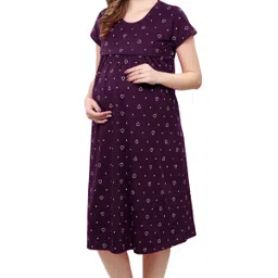 tigywigy Women Maternity/Nursing Nighty-picture-16