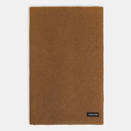 jack & jones Self Design Wool Blend Men Brown Scarf-picture-12