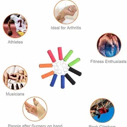 pheonix Combo Of Doble Toning Tube With Foam Hand Gripper For Men And Women Fitness Accessory Kit Kit image 4