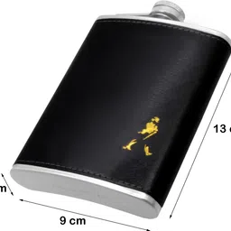 jmall 08oz 240ml Pocket Hip Flask Bottle Liquor Drink Ware - 107 Stainless Steel Hip Flask image 4