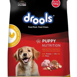 drools Puppy nutrition chicken and egg Chicken, Egg 10 kg Dry Young Dog Food-picture-24