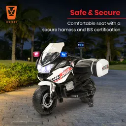 leotoon Kids 2W Police Bike Bike Battery Operated Ride On-picture-17