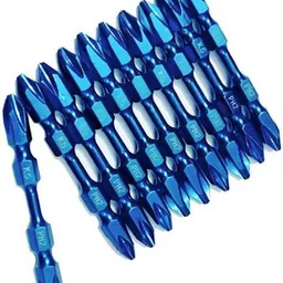 inditrust PH2 10PCS Bits Quality 65mm Double Side 10 PH2 Pcs Set Screwdriver Bit Set-picture-19