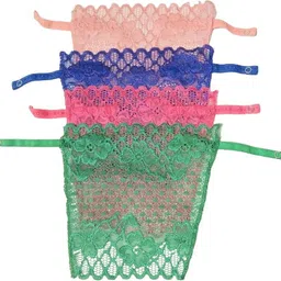 glorsio Women Pink, Blue, Pink, Dark Green Mock Camisole-picture-19