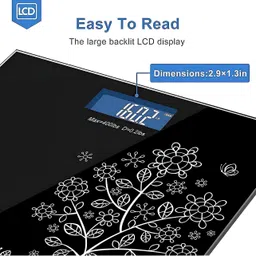 MS ENTERPRISE Weighing Digital Bathroom Scale For Home|LCD Display Weighing Scale image 3