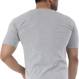 Selfcare Selfcare Men Polycotton Lycra Solid Thermal Half Sleeve Round Neck Top|SW1099 Men Top Thermal image 2