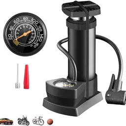niuland Mini Portable Pedal Cycling Pumps Straddling Bicycle Pump Bicycle, Car, Ball, Football Pump Pump-picture-41