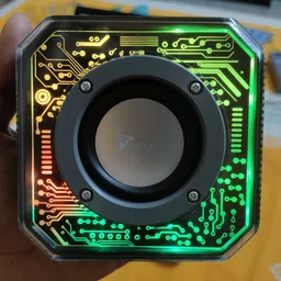 Syska BT4082-N, 52 mm Dynamic Speaker With FM and TF Card, HD Sound, Front Glowing 5 W Bluetooth Speaker image 4